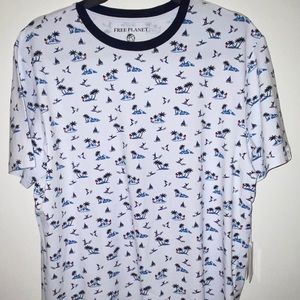 Free Planet NYC 2 MALIBU Shirt NWT